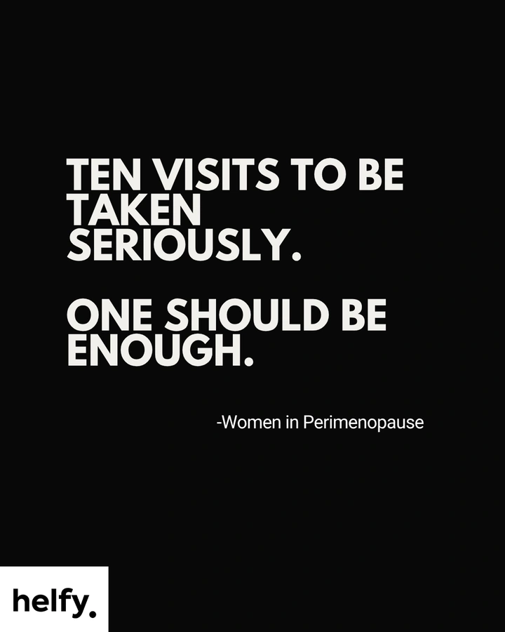 Poster, ten visits to be taken seriously