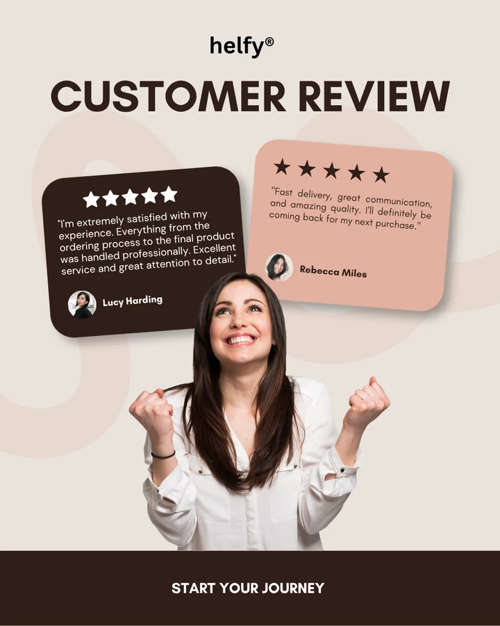 Customer review post